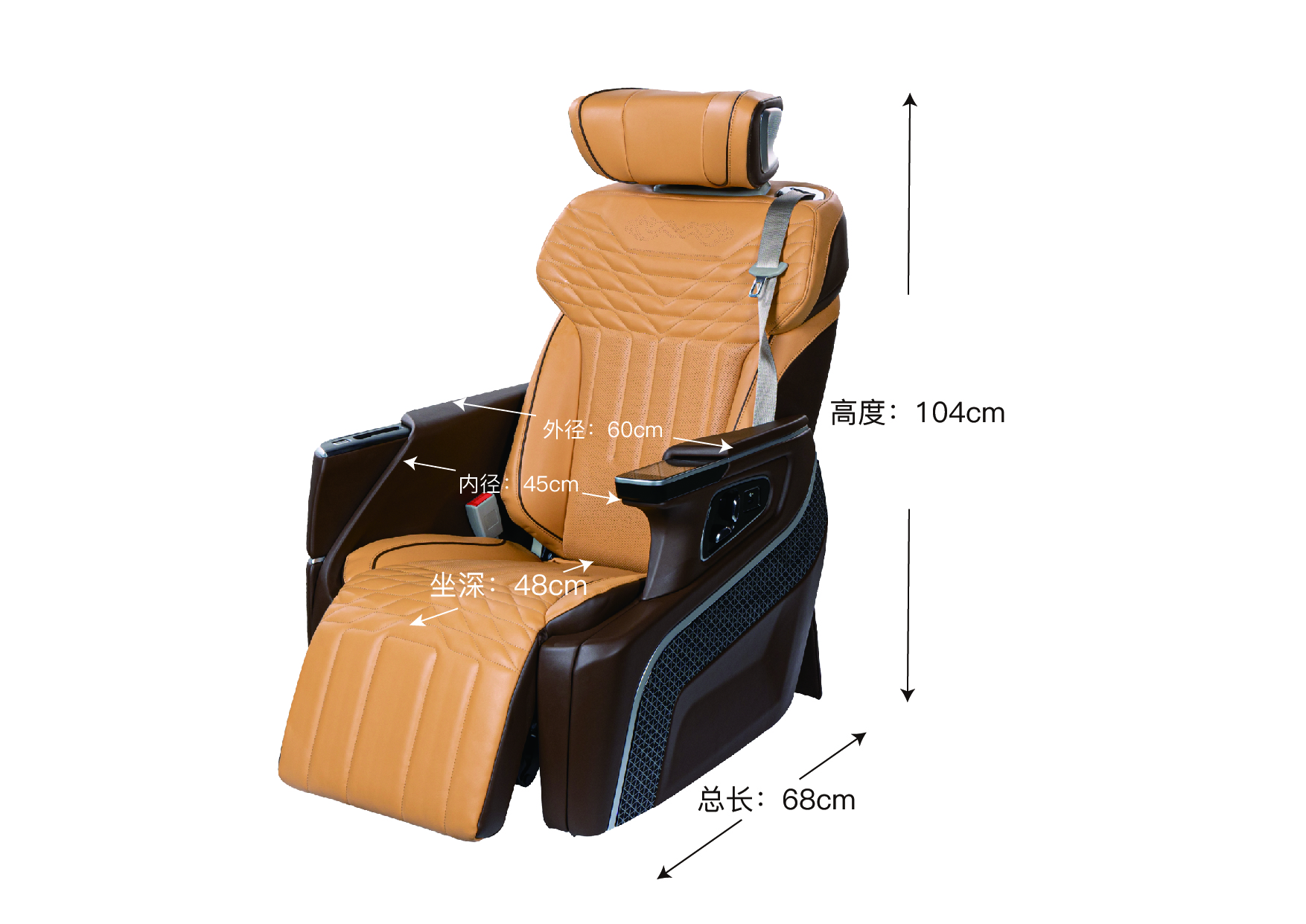 A08 Model Modified Car Seat Mpv Seat