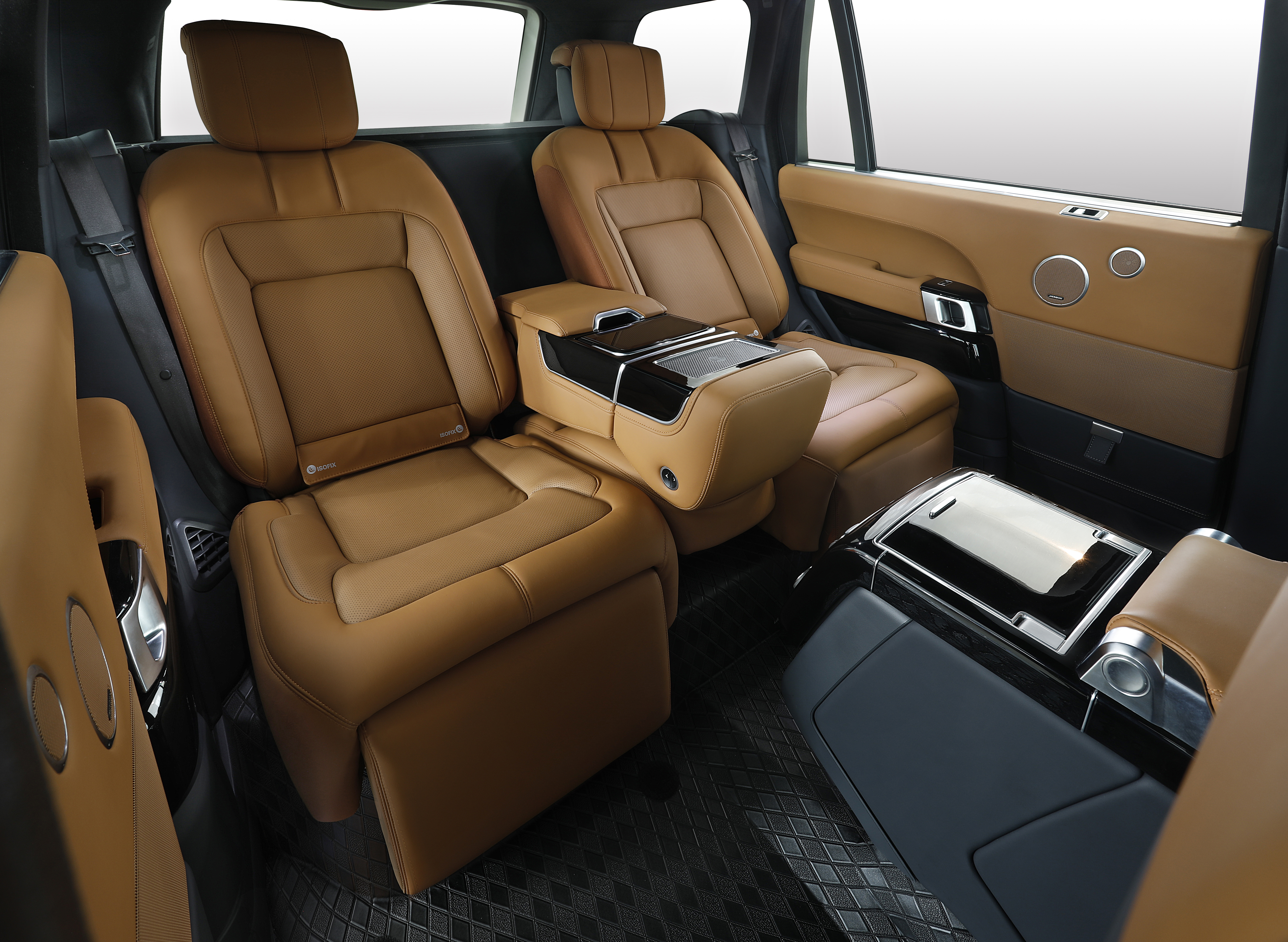 Luxury Land Rover Range Rover Interior Upgrade Kit Five Seat Upgrade To Four Seat Customized Color Patterns