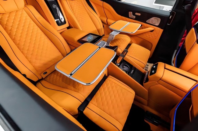 Luxury GLS X167 Maybach Interior Upgrade Kit Customized Color Patterns for Mercedes Benz GLS X167
