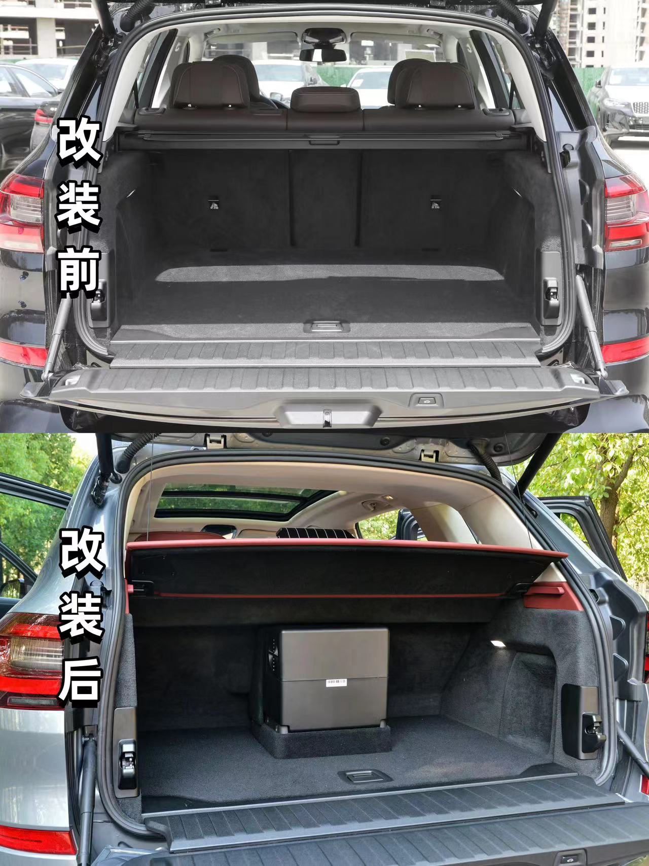 Luxury BMW X5 Interior Upgrade Kit Five Seat Upgrade To Four Seat Customized Color Patterns