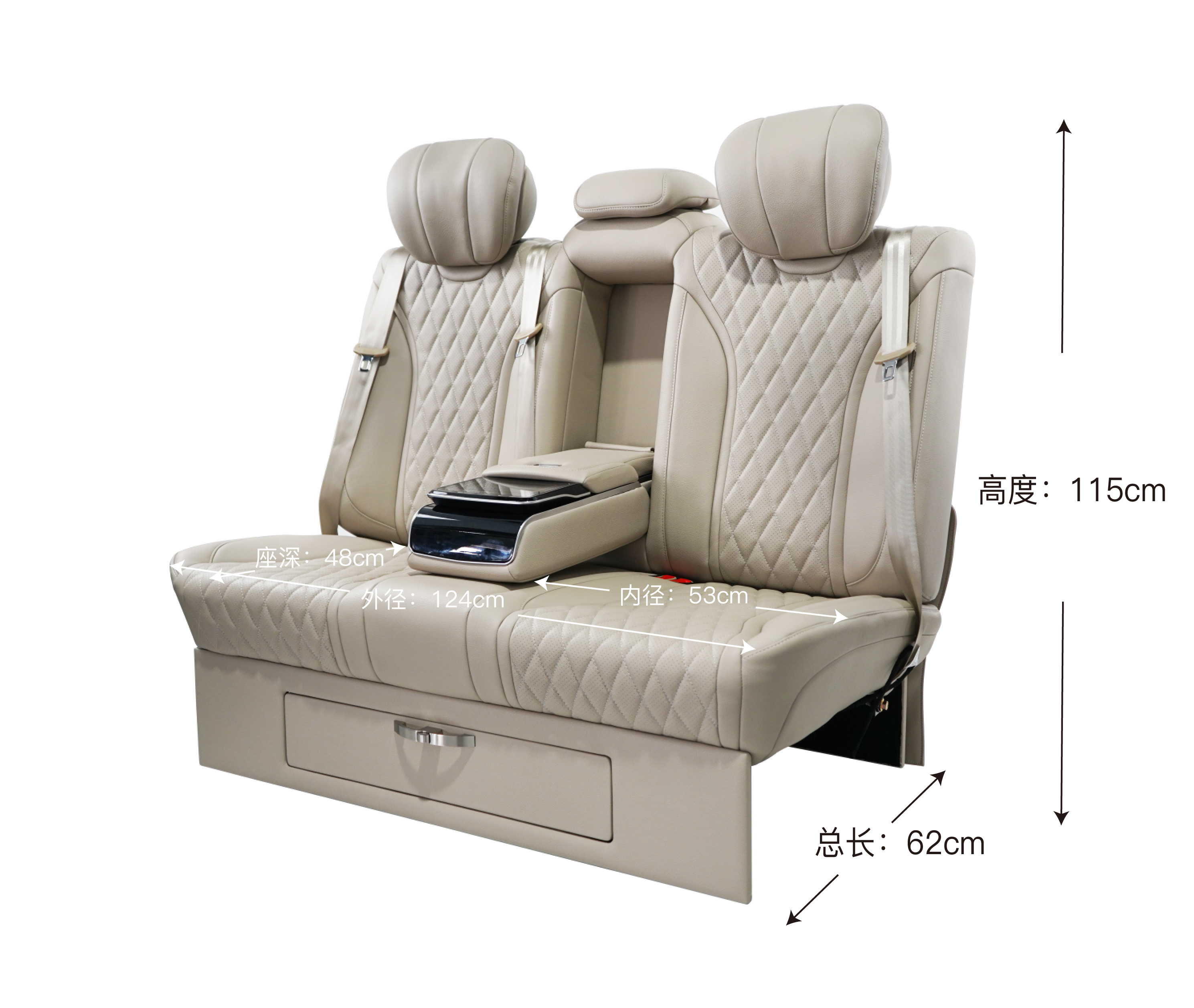 RELYAUTO Modified Maybach Car Seat Mpv Seat