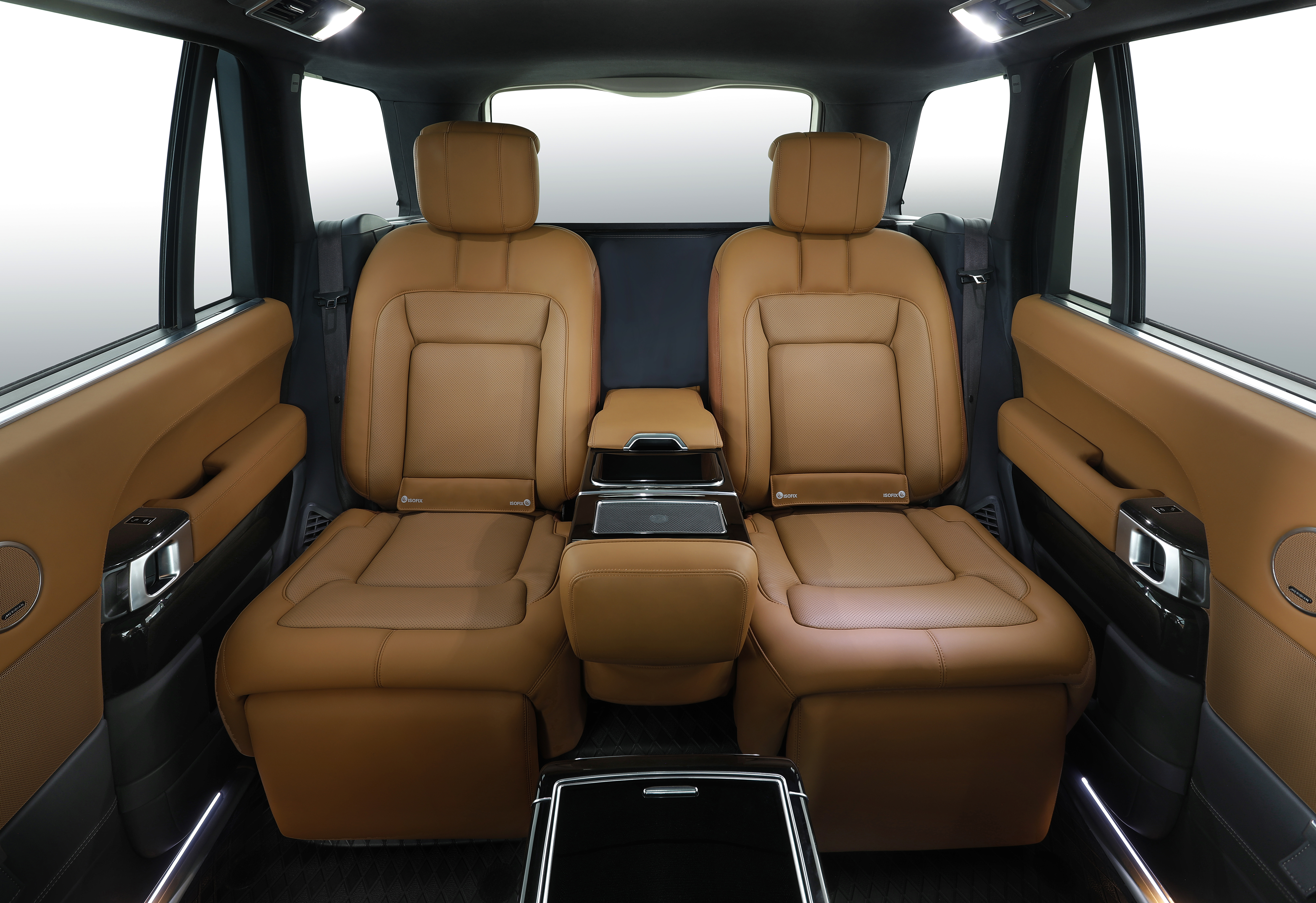 Luxury Land Rover Range Rover Interior Upgrade Kit Five Seat Upgrade To Four Seat Customized Color Patterns