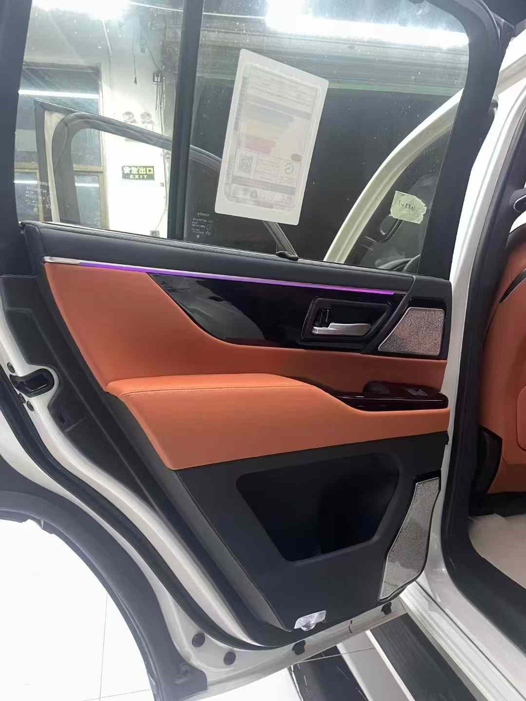 Luxury Toyota LC300 Interior Upgrade Kit Upgrade To LX600 Customized Color Patterns