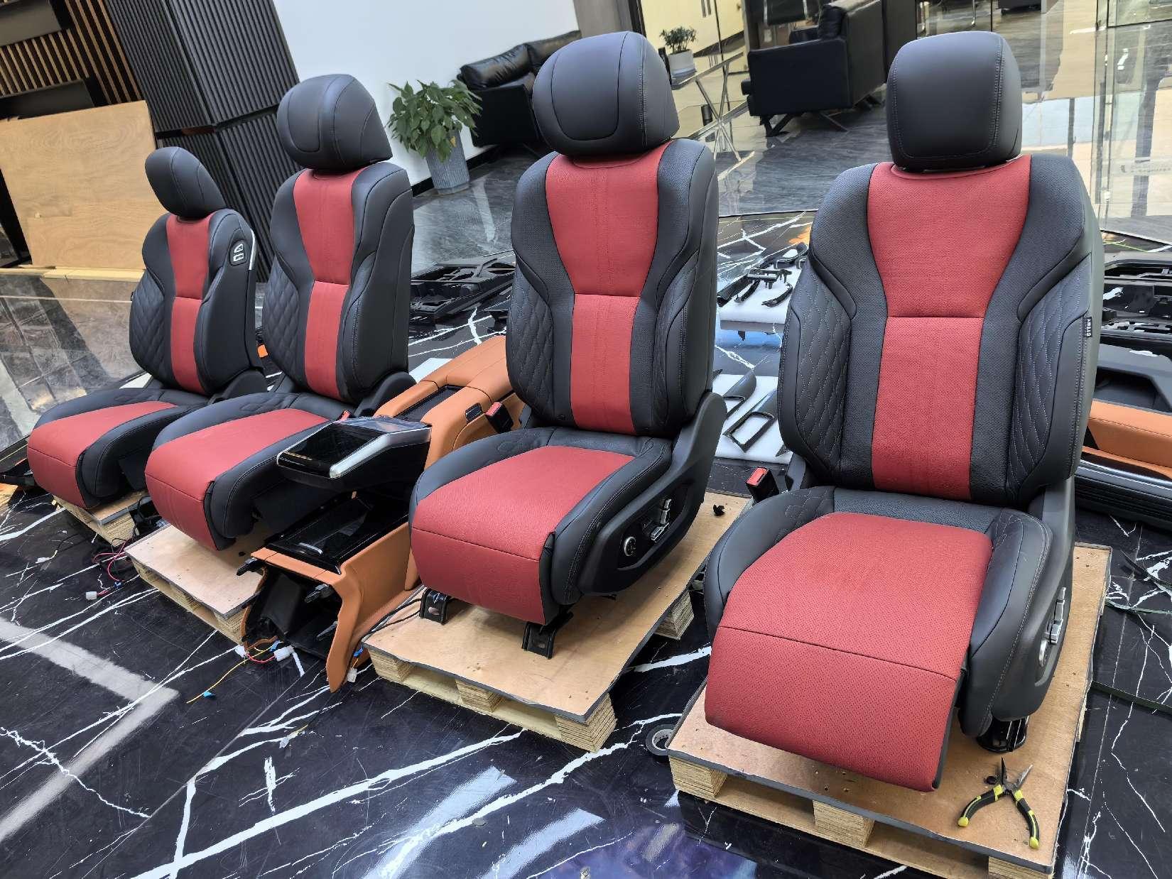 Luxury Toyota LC300 Interior Upgrade Kit Upgrade To LX600 Customized Color Patterns