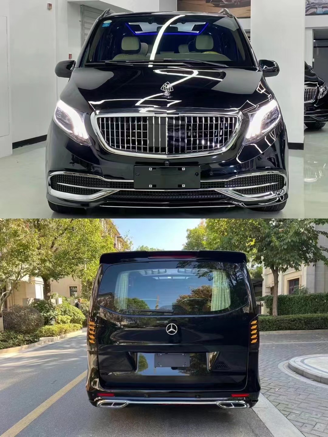 Vito Exterior Upgrade Body Kit for W447 to Maybach