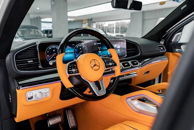 Luxury GLS X167 Maybach Interior Upgrade Kit Customized Color Patterns for Mercedes Benz GLS X167