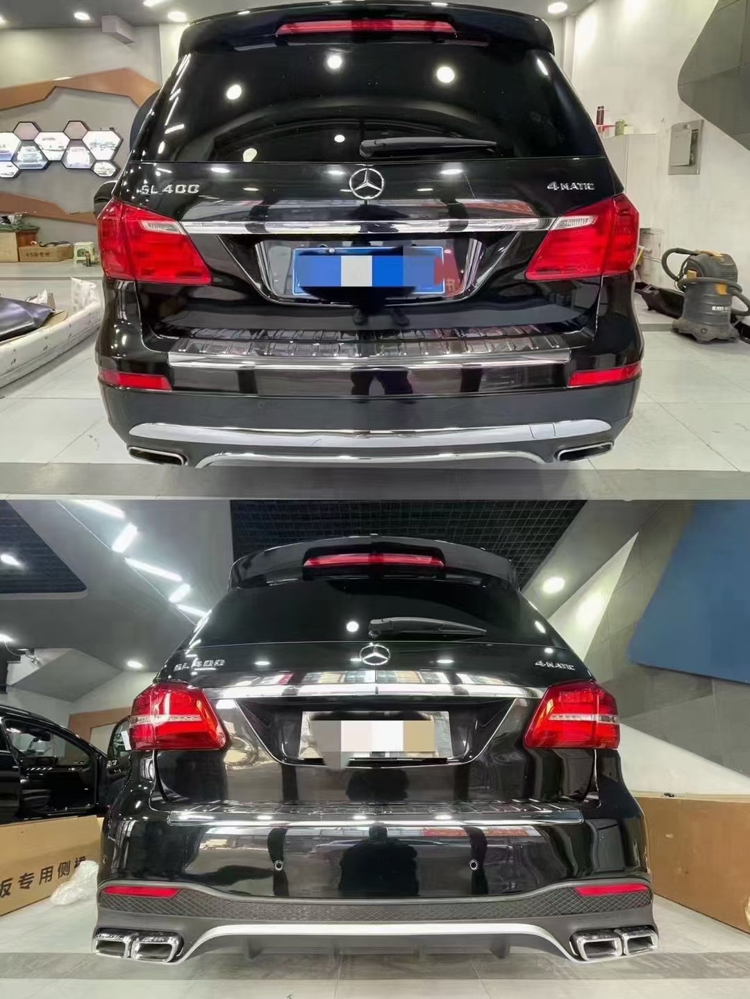GL Exterior Upgrade body Kit X166 Upgrade To AMG