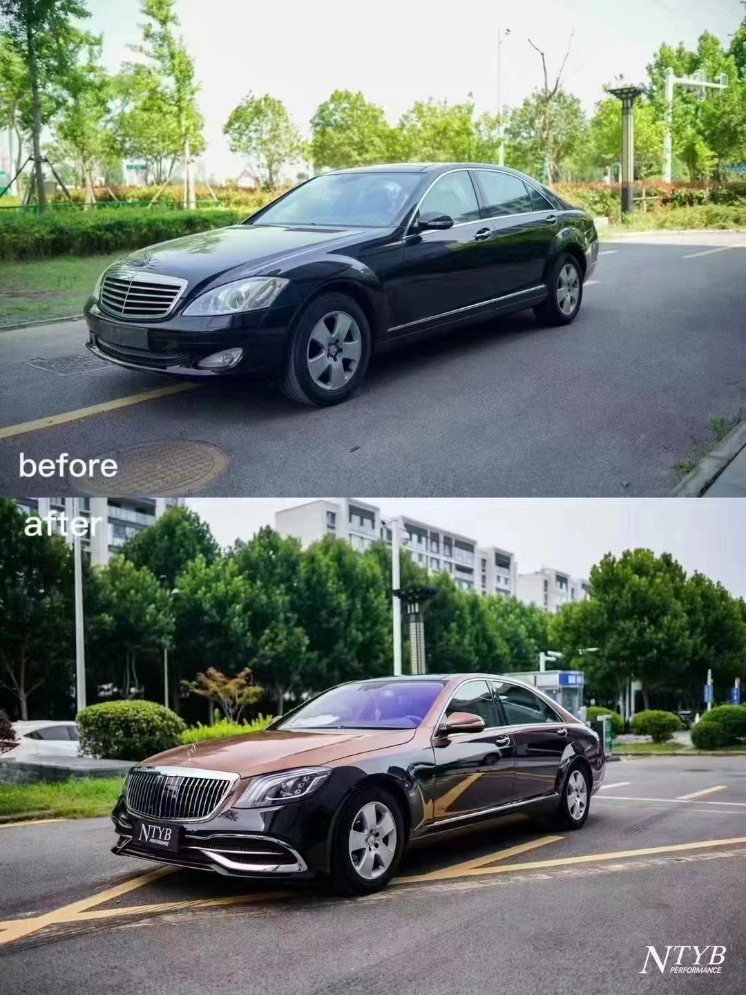 S Class Exterior Upgrade Body Kit W221 UpgradeTo W222