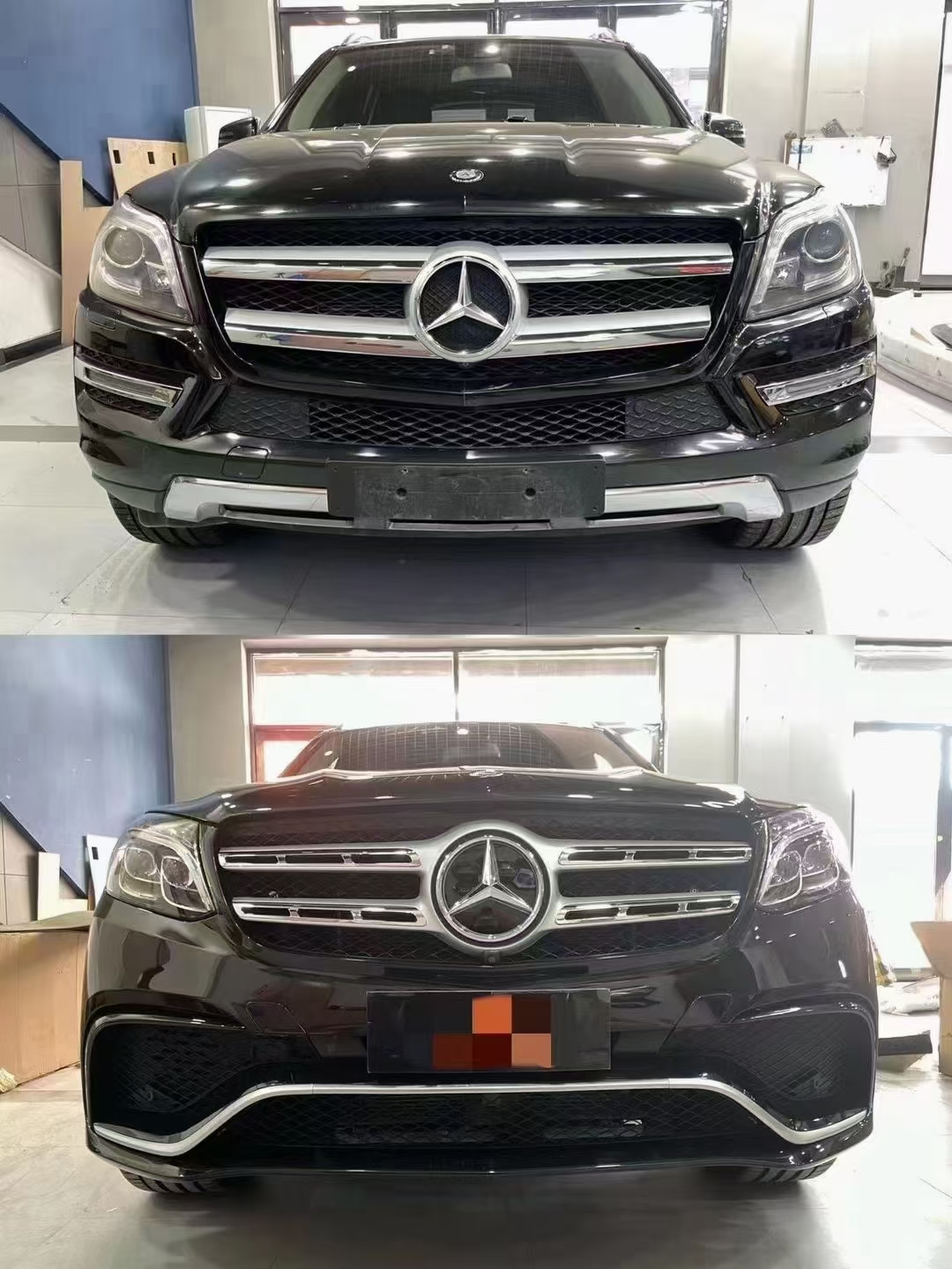 GL Exterior Upgrade body Kit X166 Upgrade To AMG