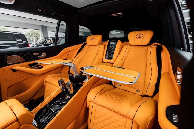 Luxury GLS X167 Maybach Interior Upgrade Kit Customized Color Patterns for Mercedes Benz GLS X167