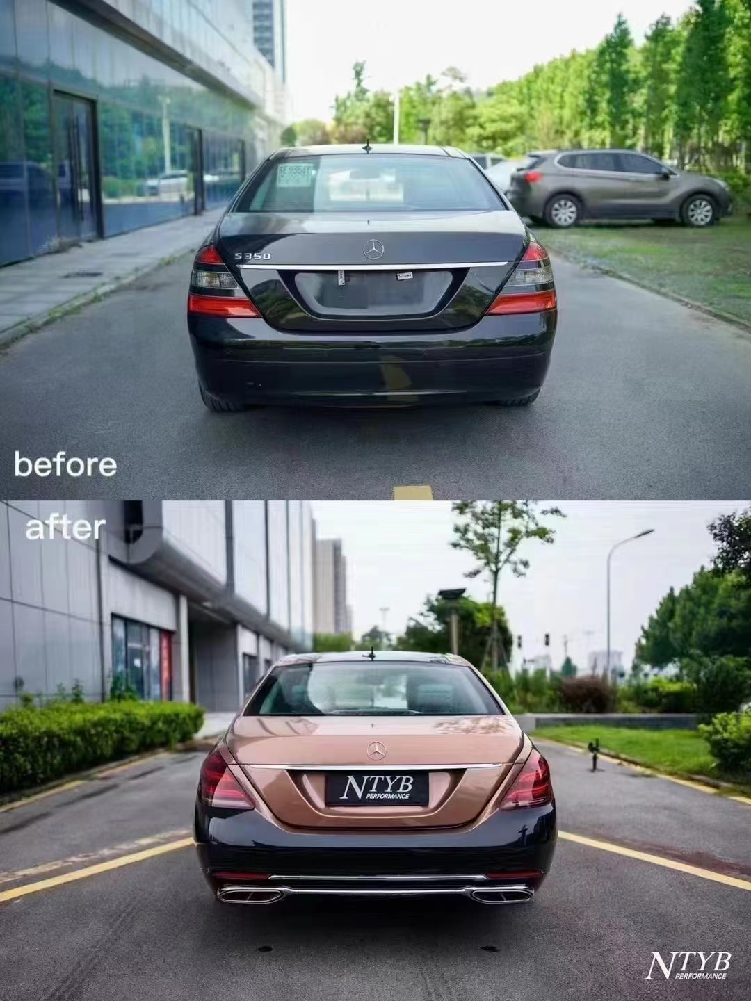 S Class Exterior Upgrade Body Kit W221 UpgradeTo W222