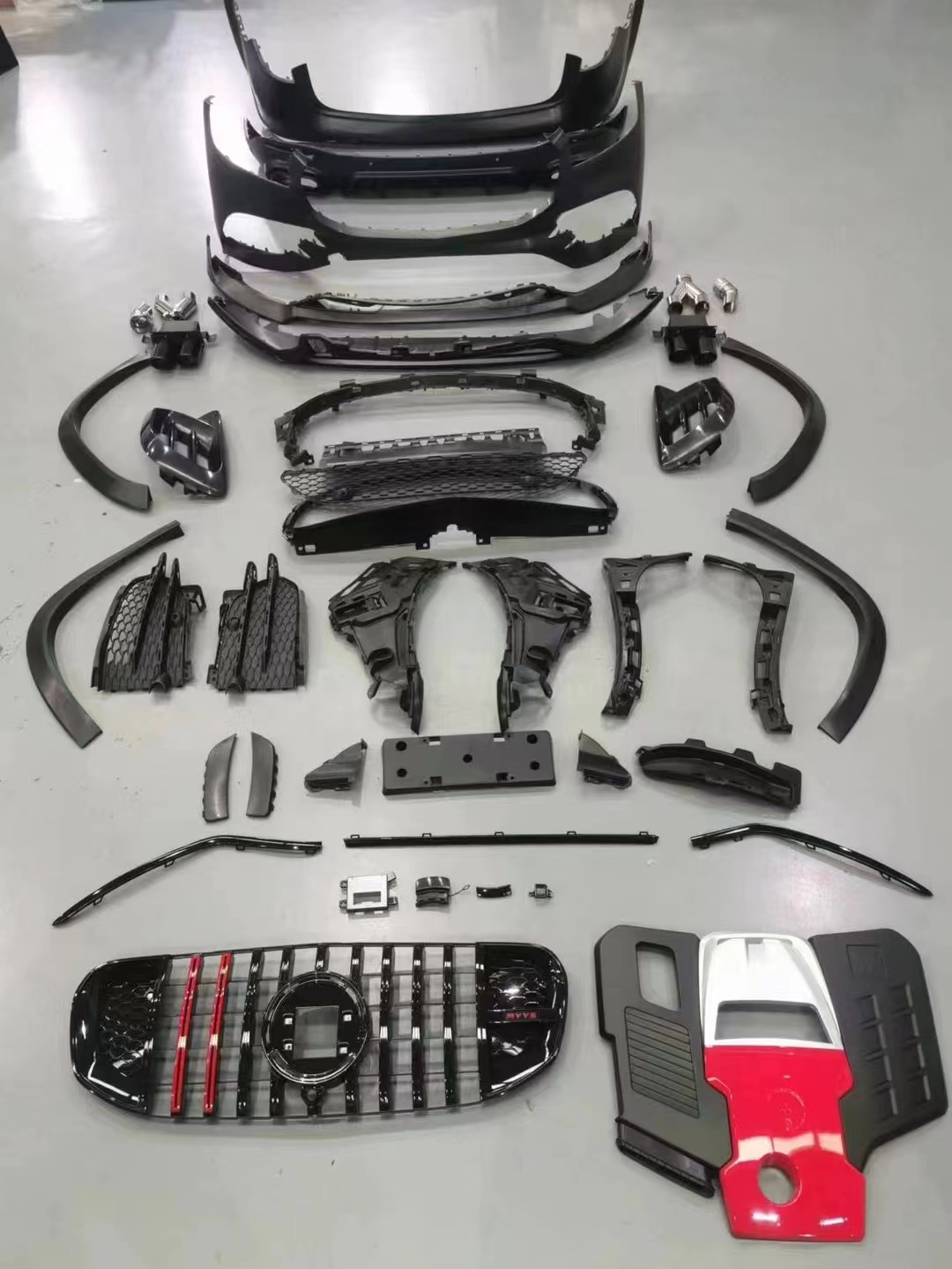 GLS Exterior Upgrade body Kit X167 Upgrade To barbus