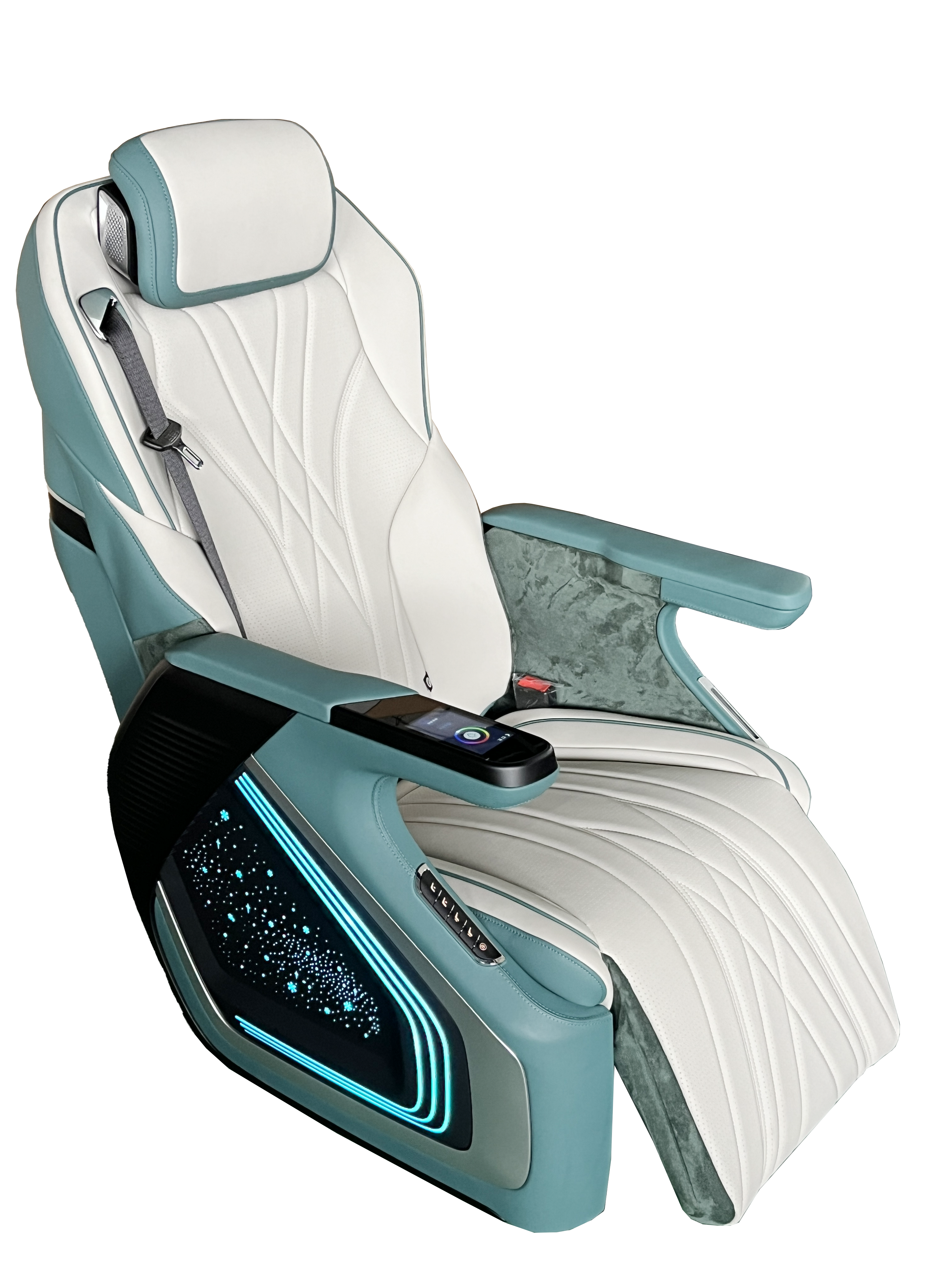 RELYAUTO QJ2.0-K4.0 Snowflake Light Version Model Modified Car Seat Mpv Seat