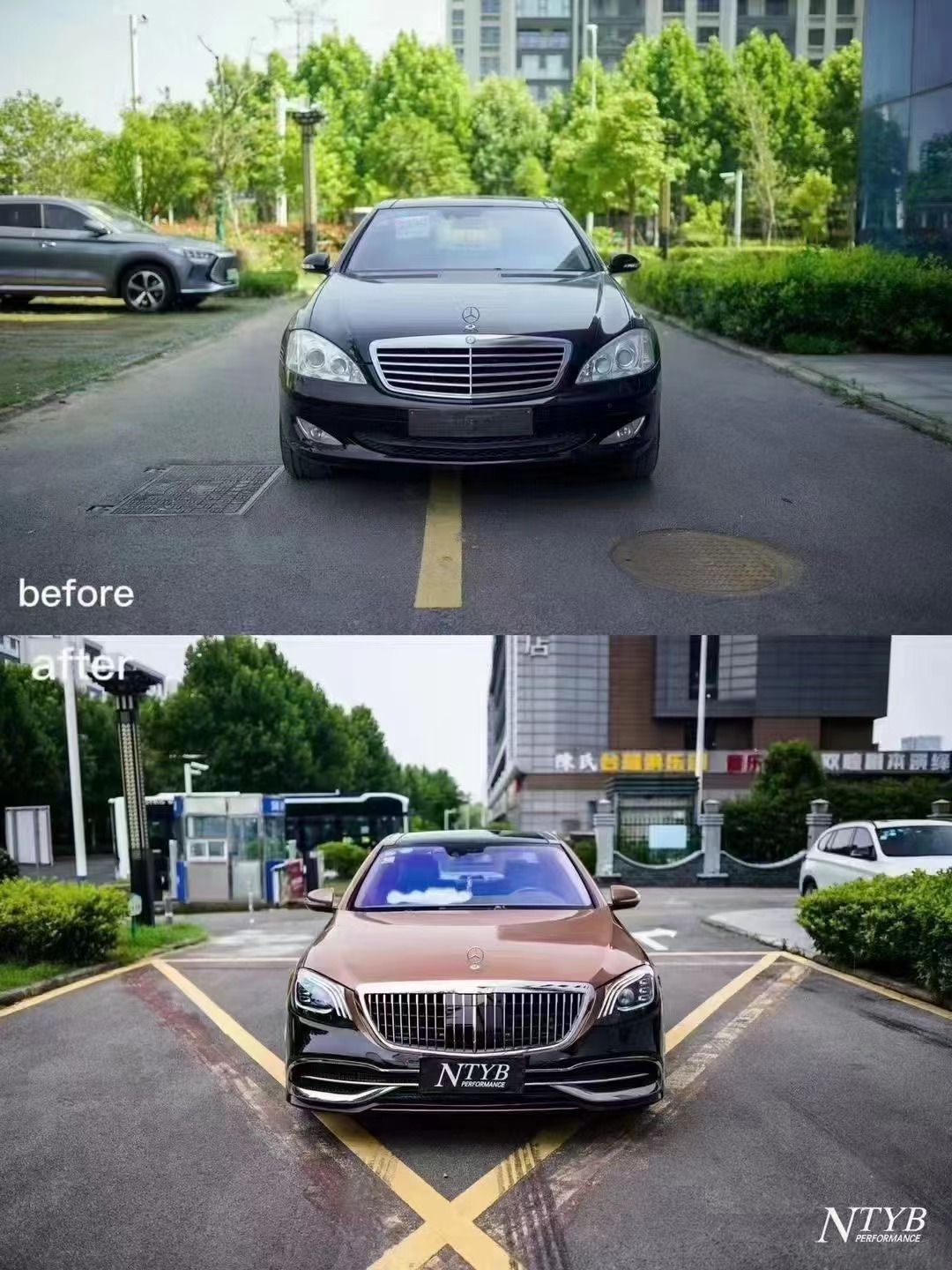 S Class Exterior Upgrade Body Kit W221 UpgradeTo W222