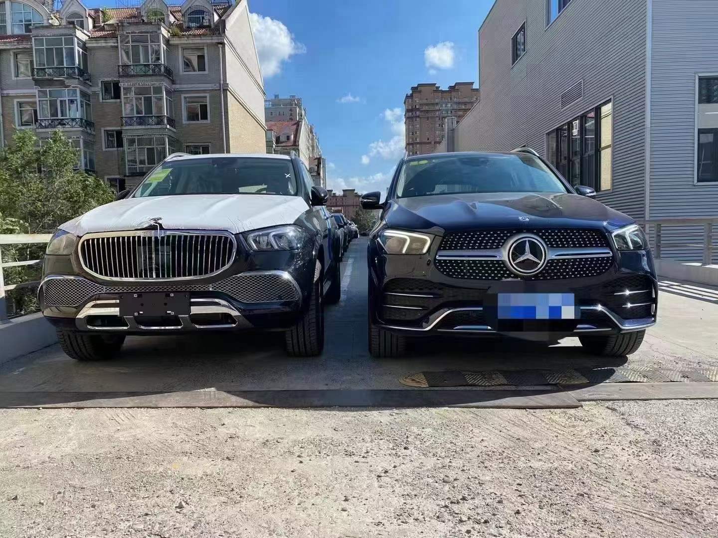 GLE Exterior Upgrade body Kit W167 Upgrade To Maybach