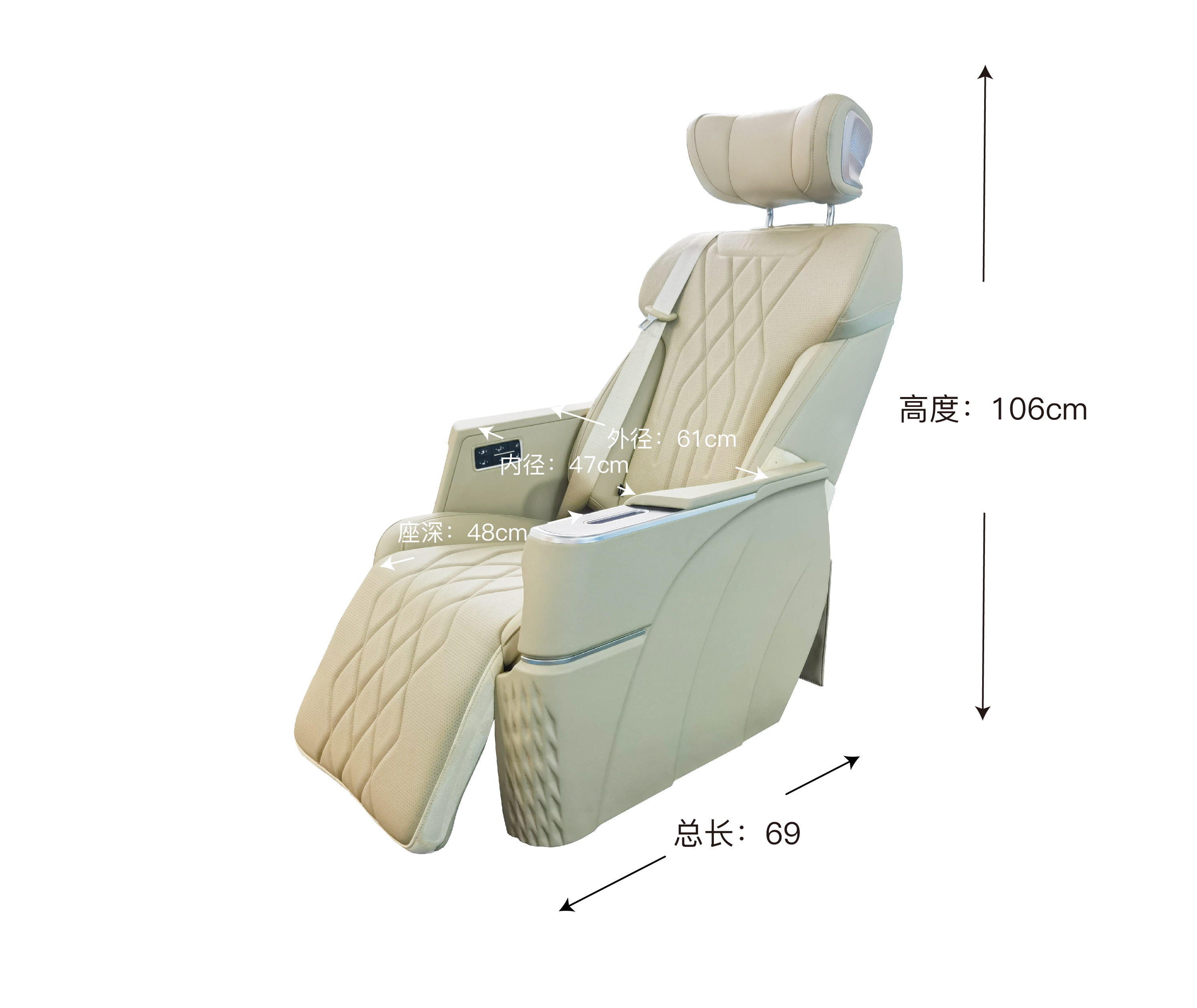 A12 Model Modified Car Seat Mpv Seat