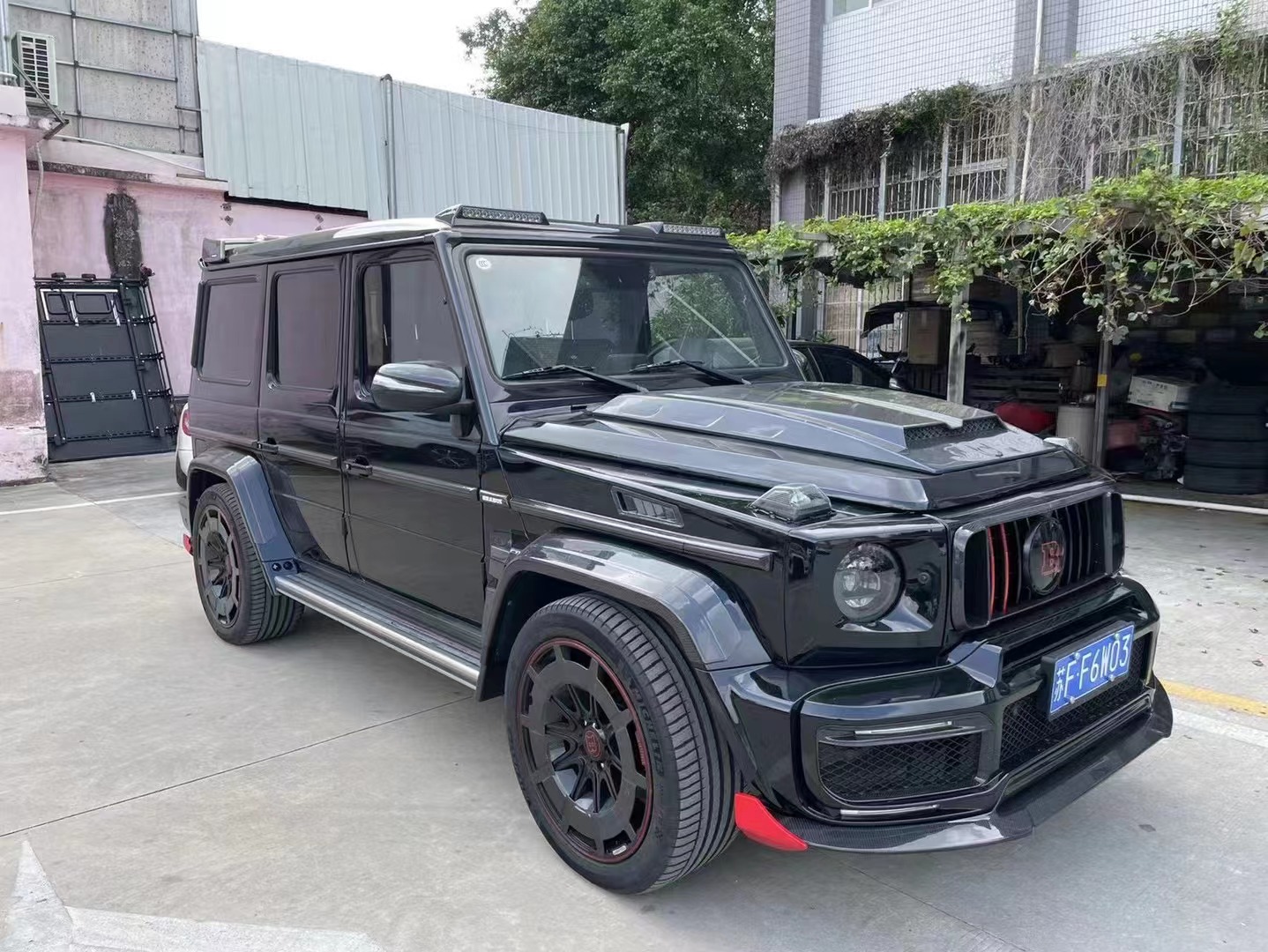 G Class Exterior Rocket Upgrade Kit For W463 W464 