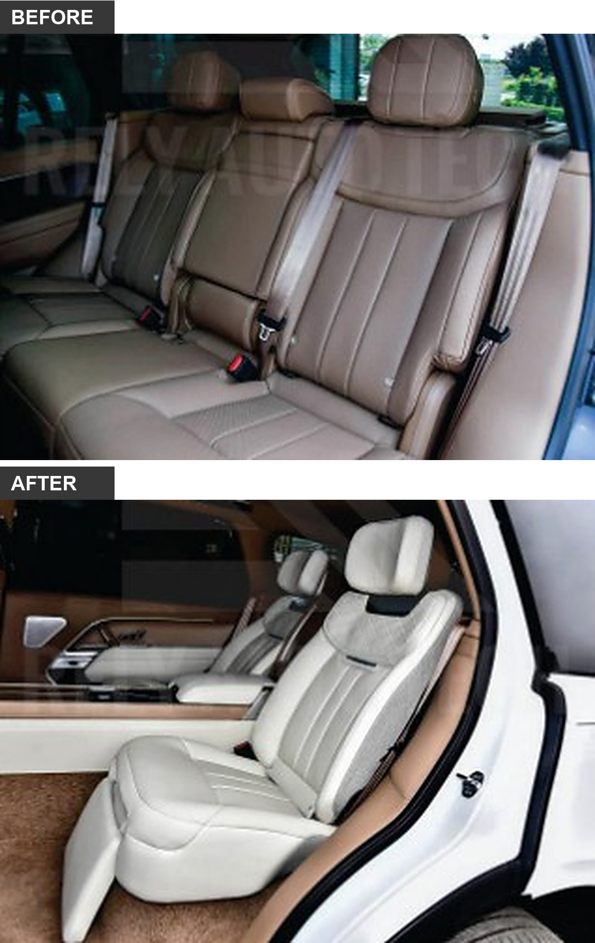 Luxury Land Rover Range Rover Interior ＆ Extrtior Upgrade To SV