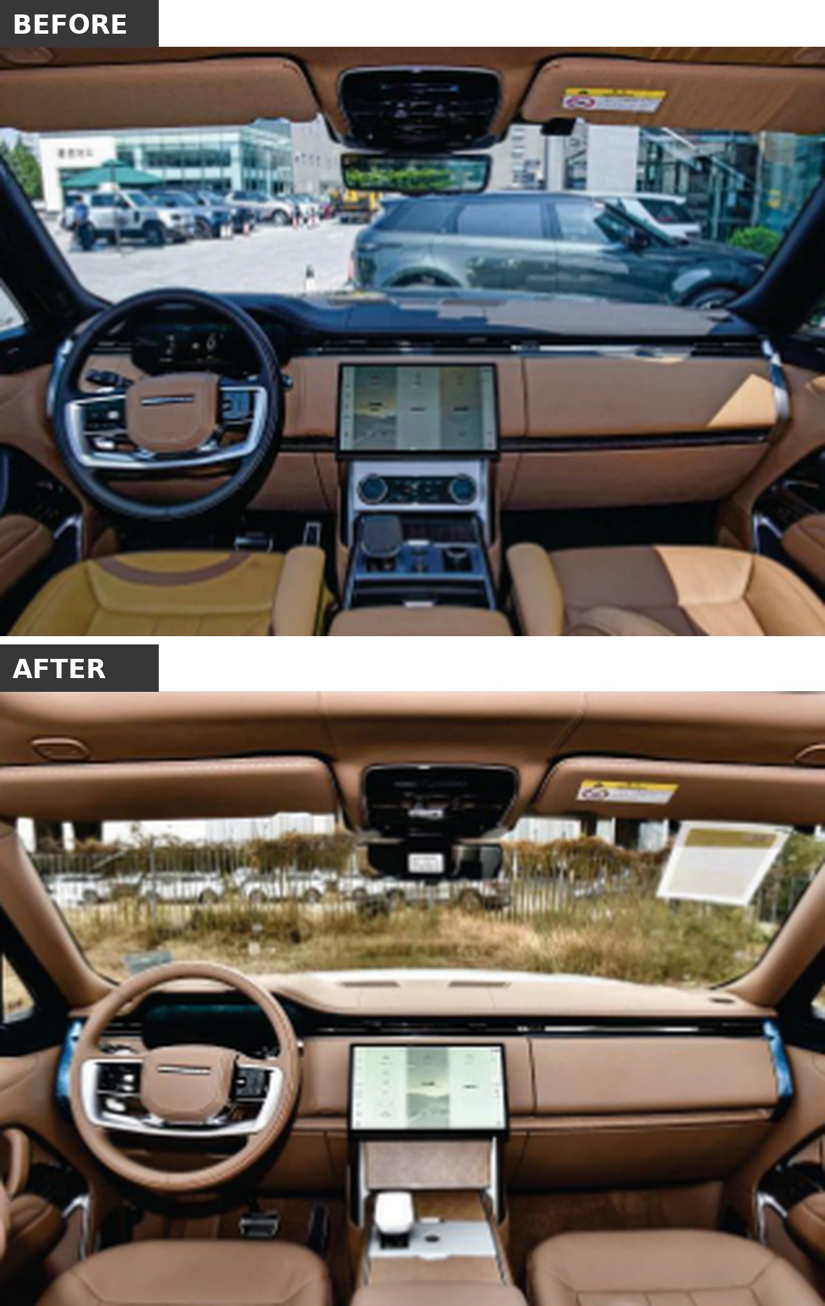Luxury Land Rover Range Rover Interior ＆ Extrtior Upgrade To SV