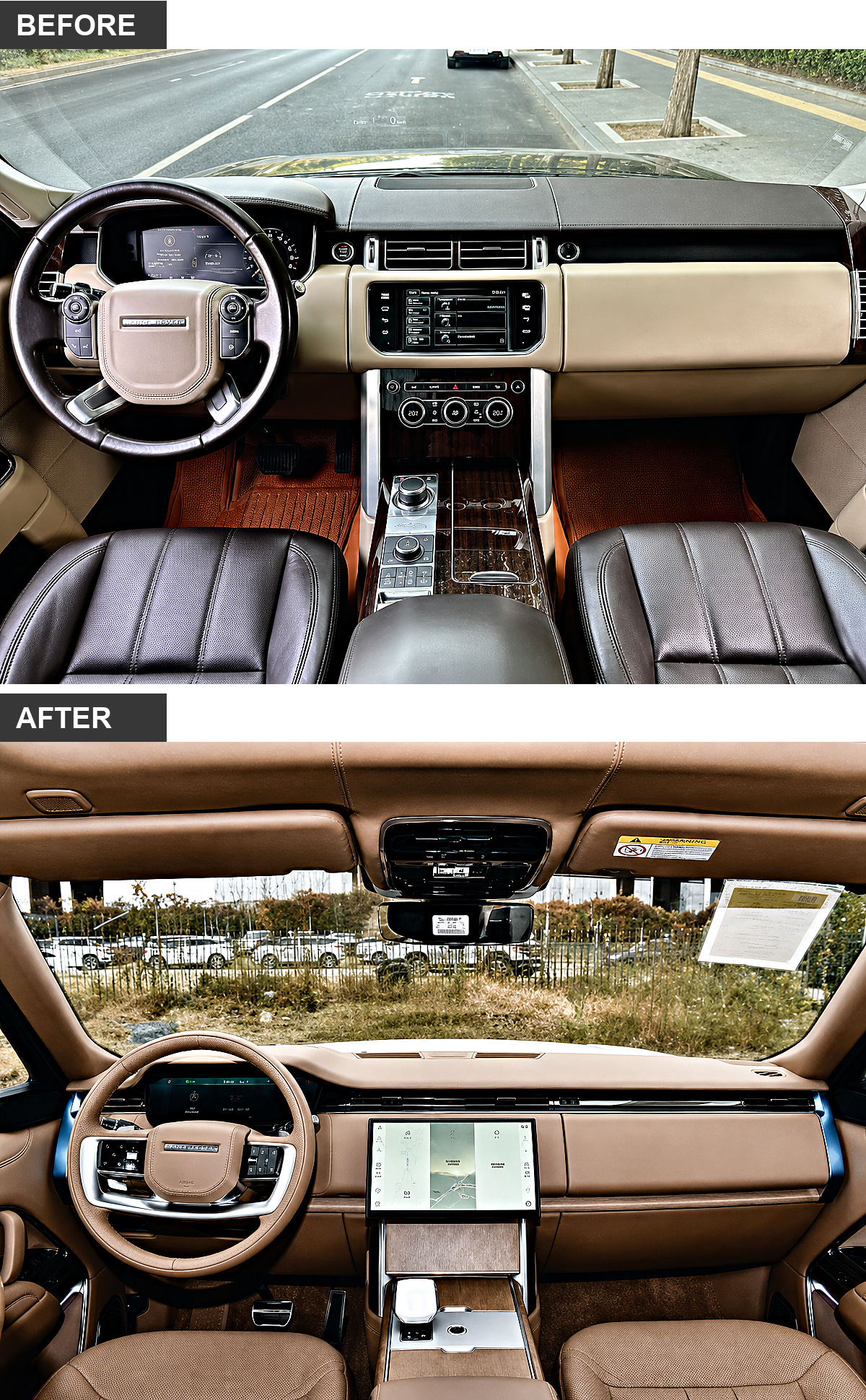 Luxury Land Rover Range Rover Interior&Exterior Upgrade Old To New