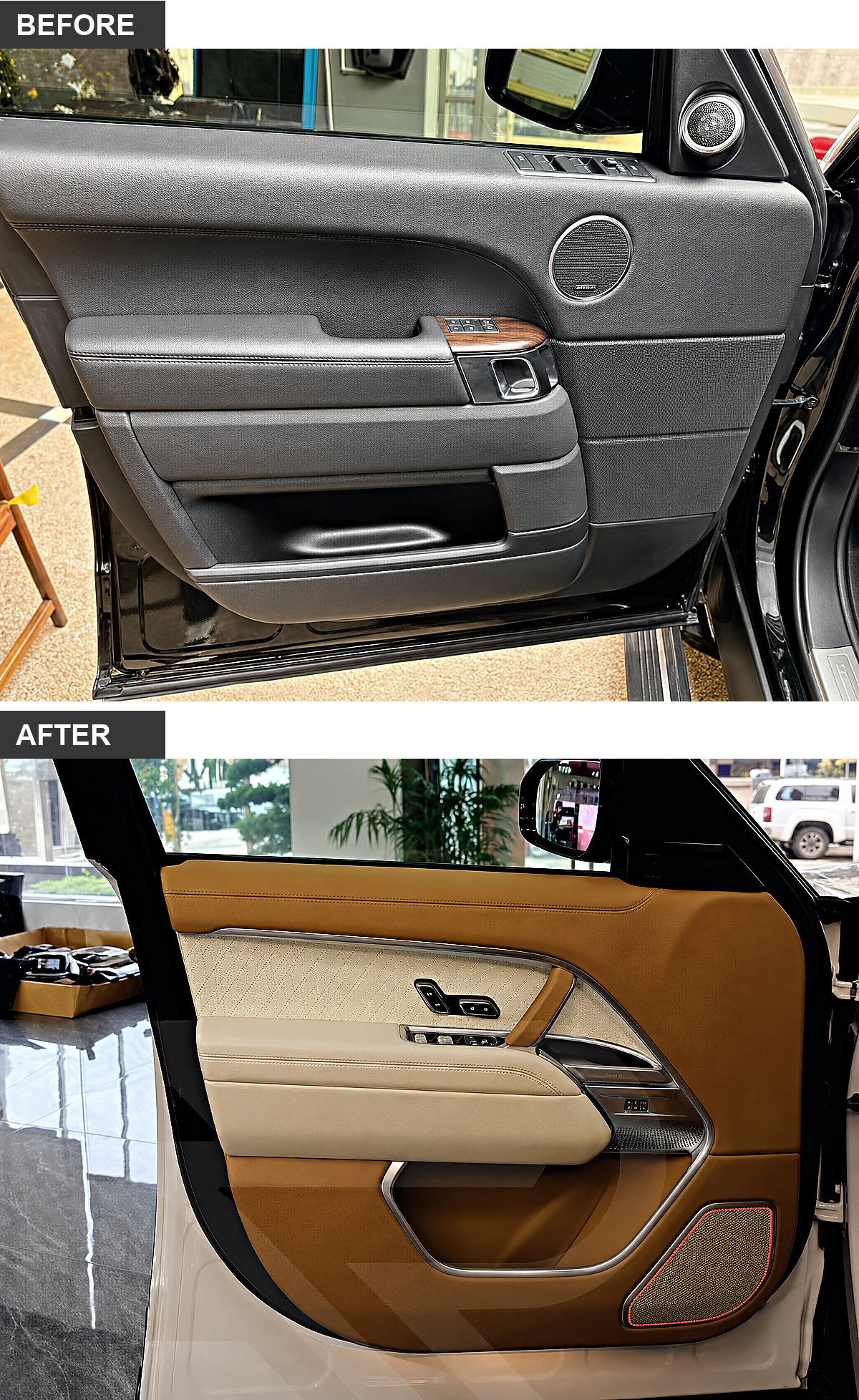 Luxury Land Rover Range Rover Interior&Exterior Upgrade Old To New